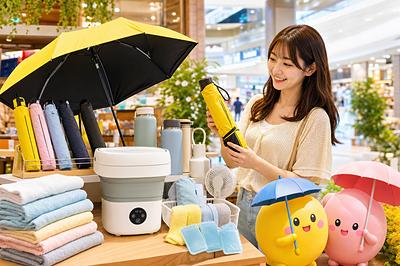 #ららぽーと横浜で梅雨猛暑グッズ