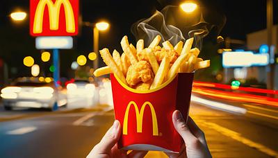 #ポテナゲのために寄る夜マック