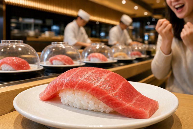 #くら寿司本まぐろ大とろ200円引き
