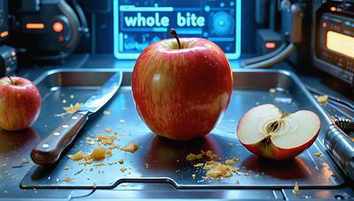 りんごの食べ方調査