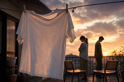 #Tシャツが乾くまで