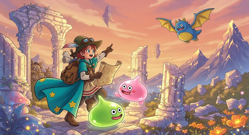 【話題】ドラクエ「探検家タイプ」40周年診断キャンペーン