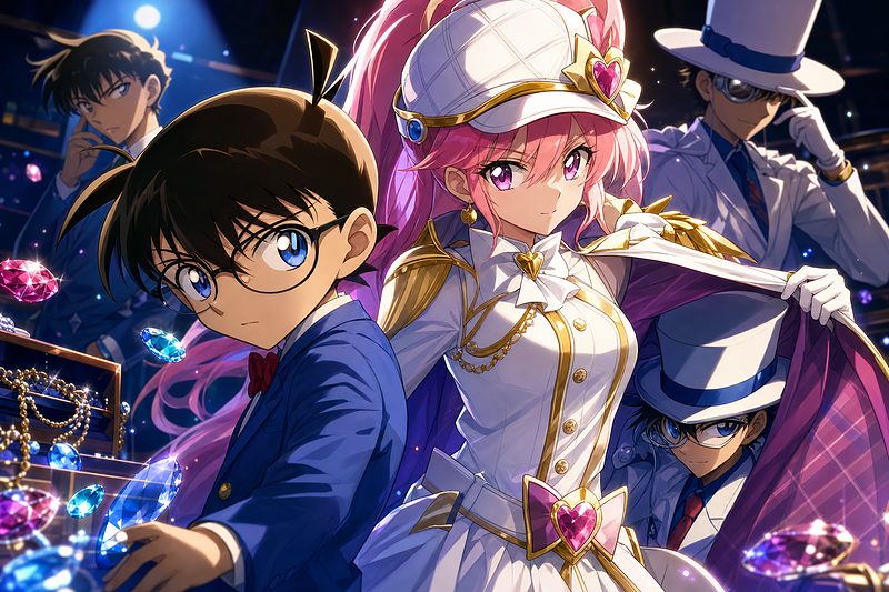 【話題】コナン×たんプリコラボ！キュアアンサーの正体は怪盗キッド