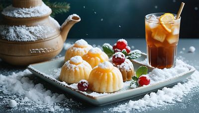 #ゴンチャで雪見