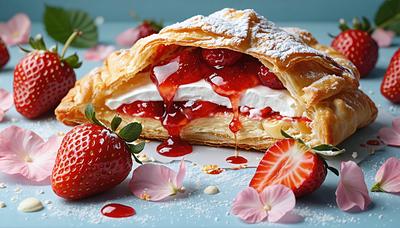 #春はマックのいちごショートケーキパイ